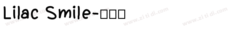 Lilac Smile字体转换